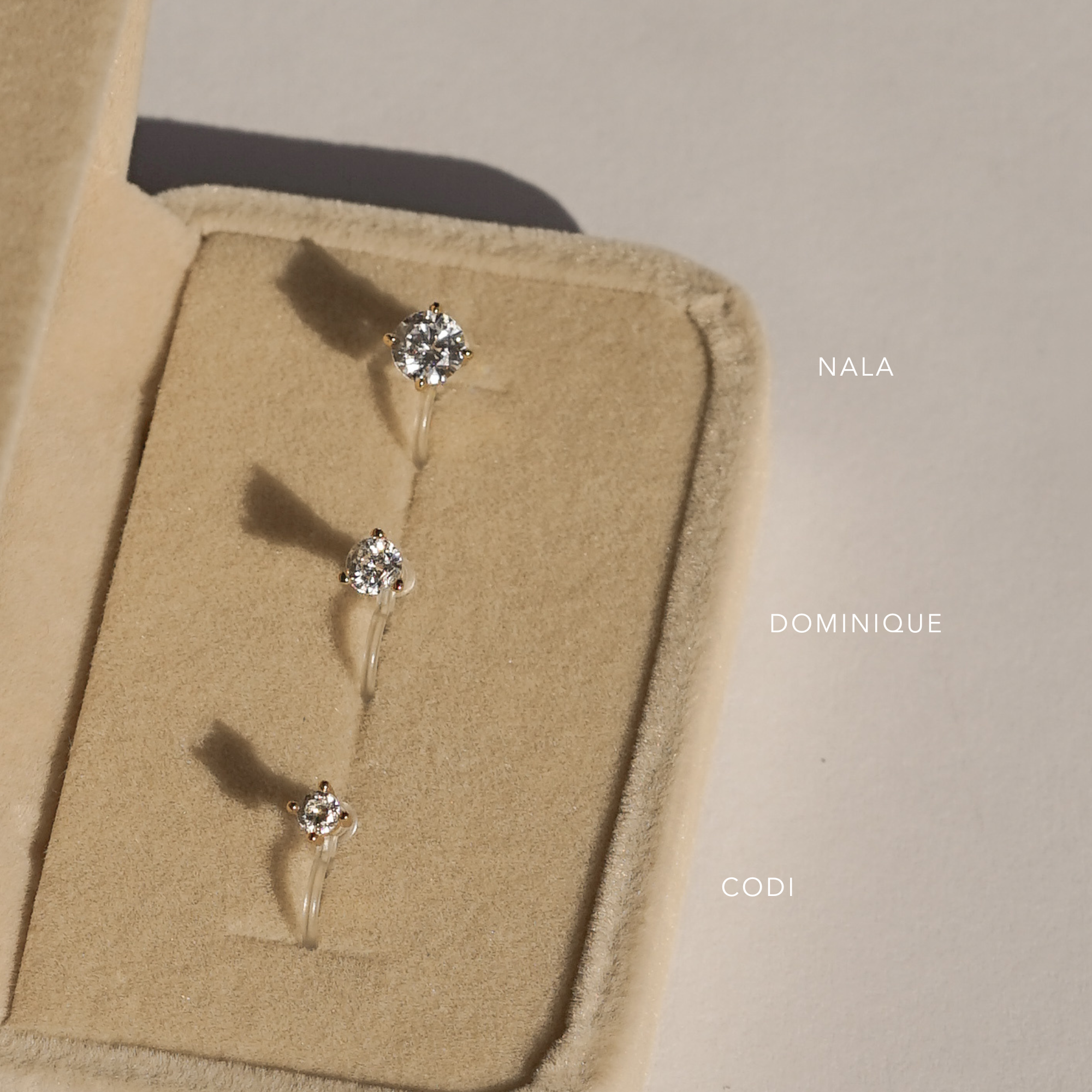Nala Clip-On Stud Earrings