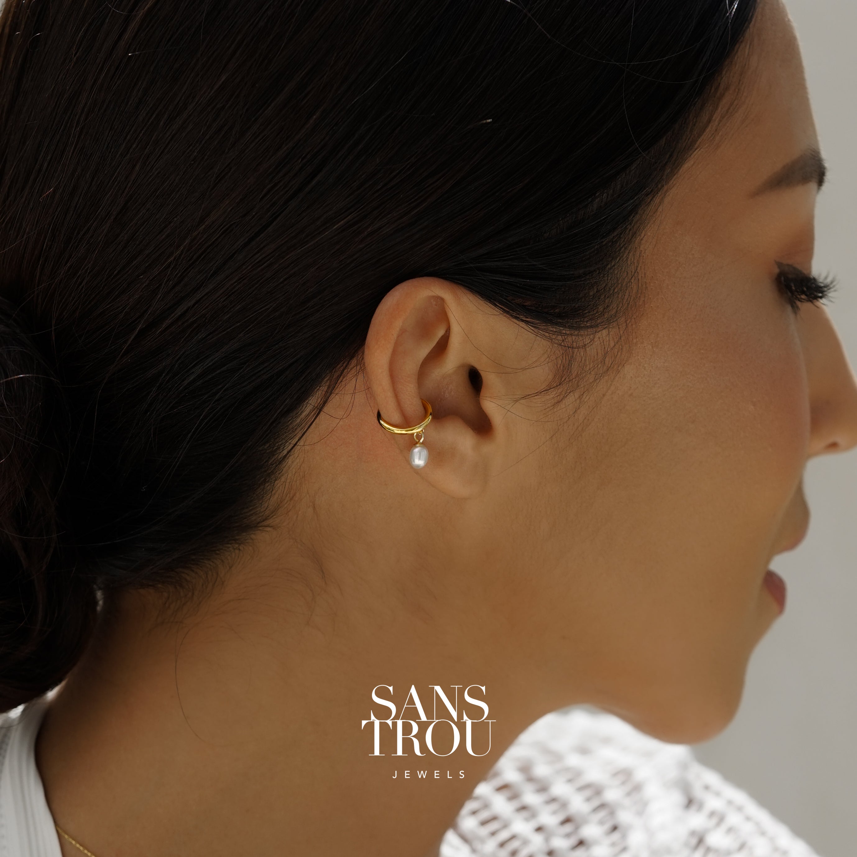 Bailee Pearl Ear Cuff
