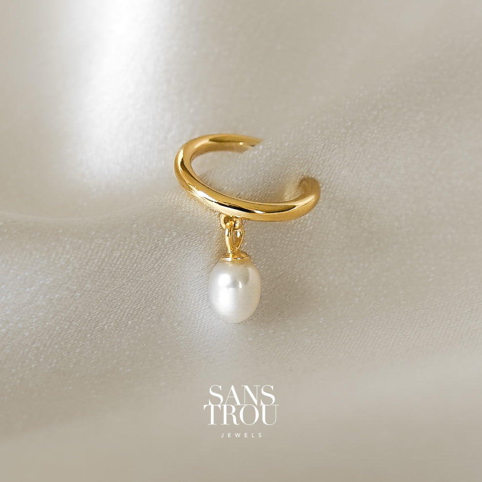Bailee Pearl Ear Cuff