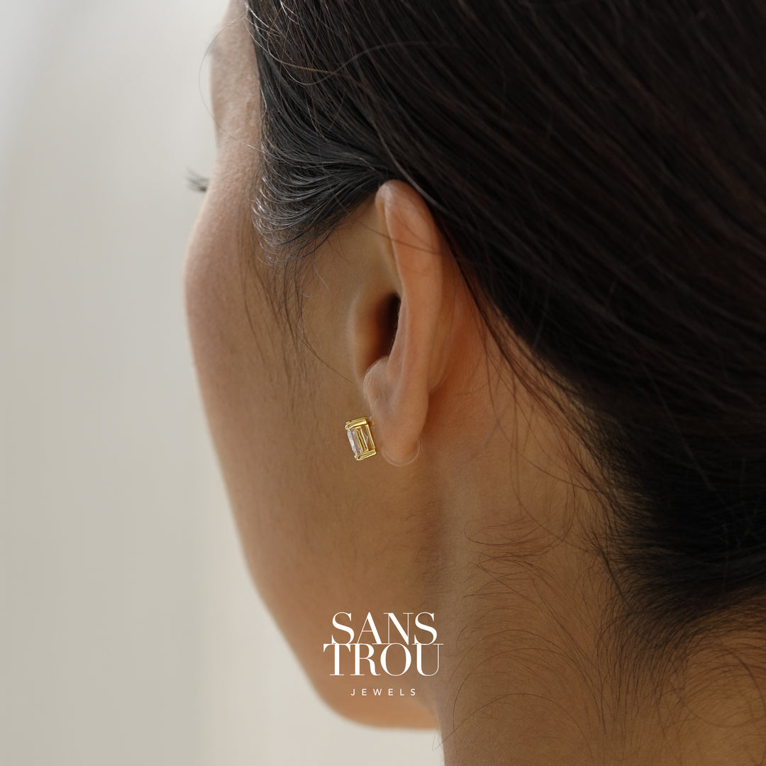 Belle Clip-On Stud Earrings - Classic Clip (L)