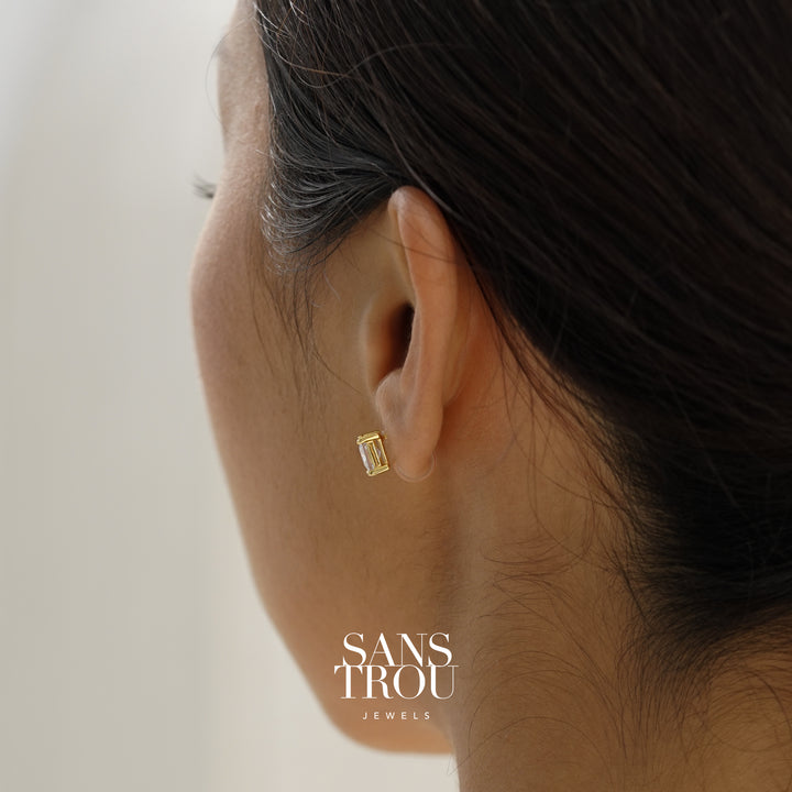 Belle Clip-On Stud Earrings - Classic Clip (L)