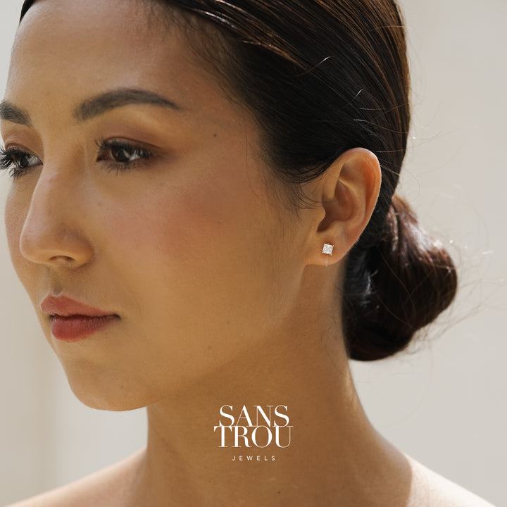 Belle Petite Clip-On Stud Earrings - Classic Clip (L)