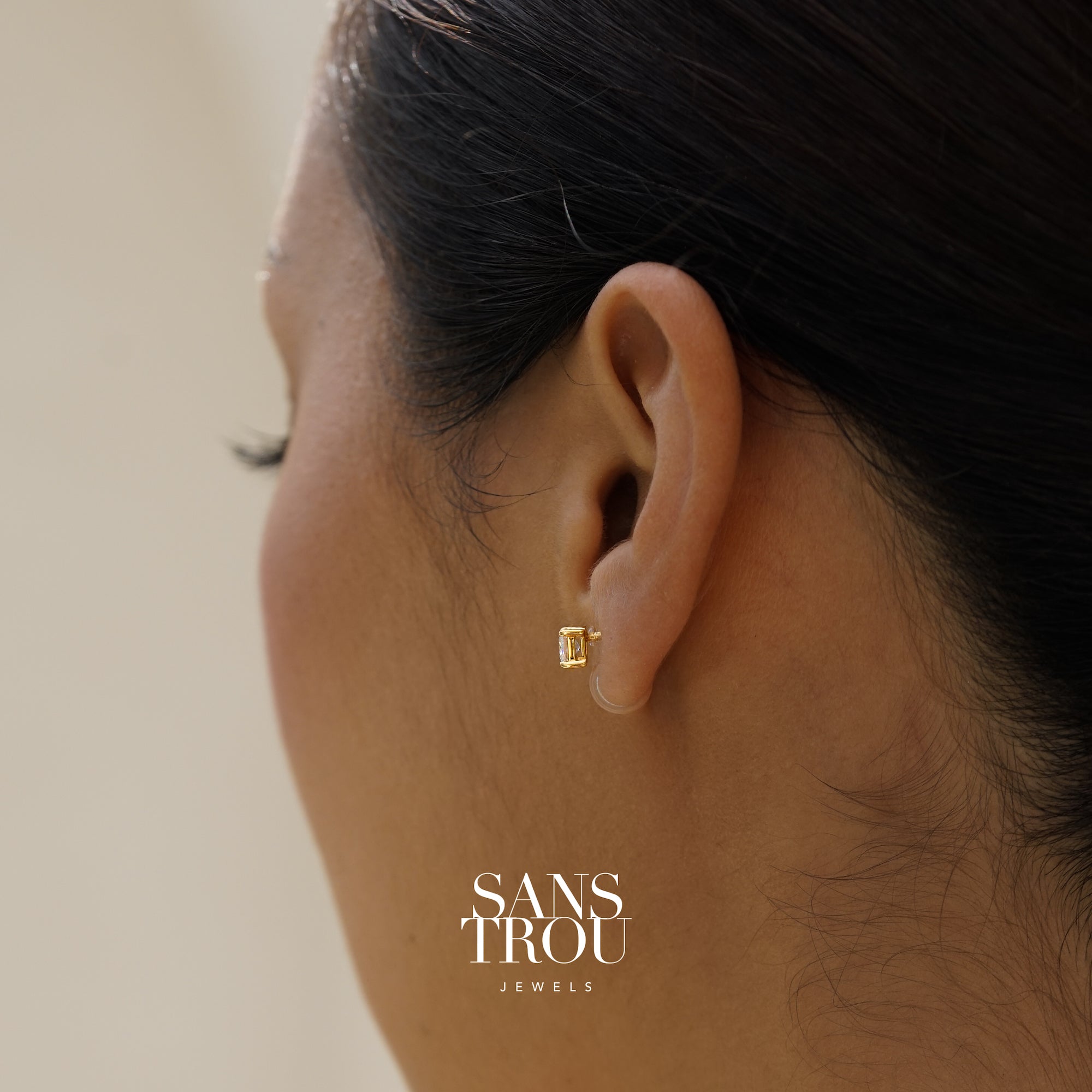 Belle Petite Clip-On Stud Earrings