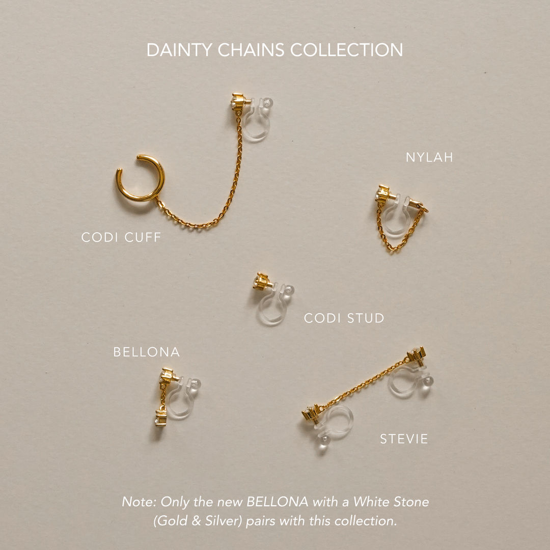 Bellona Clip-On Earrings