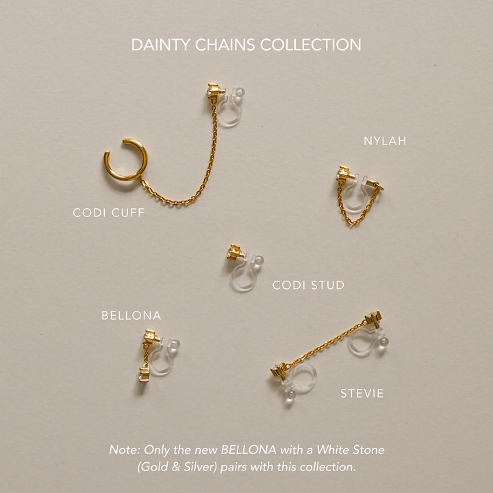 Bellona Clip-On Earrings