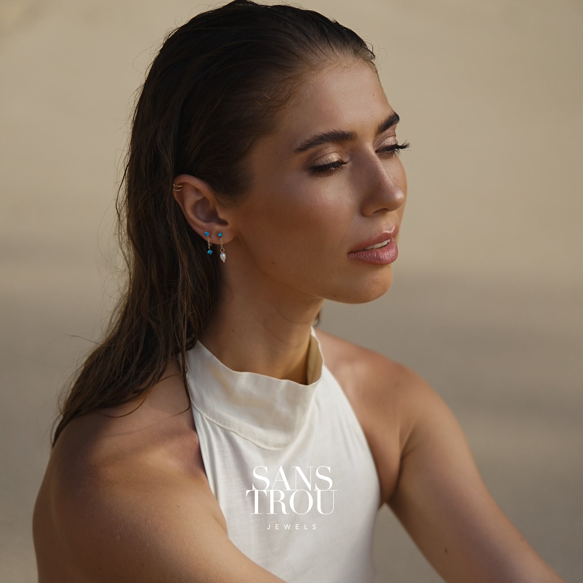 Tatiana Pearl Clip-On Earrings