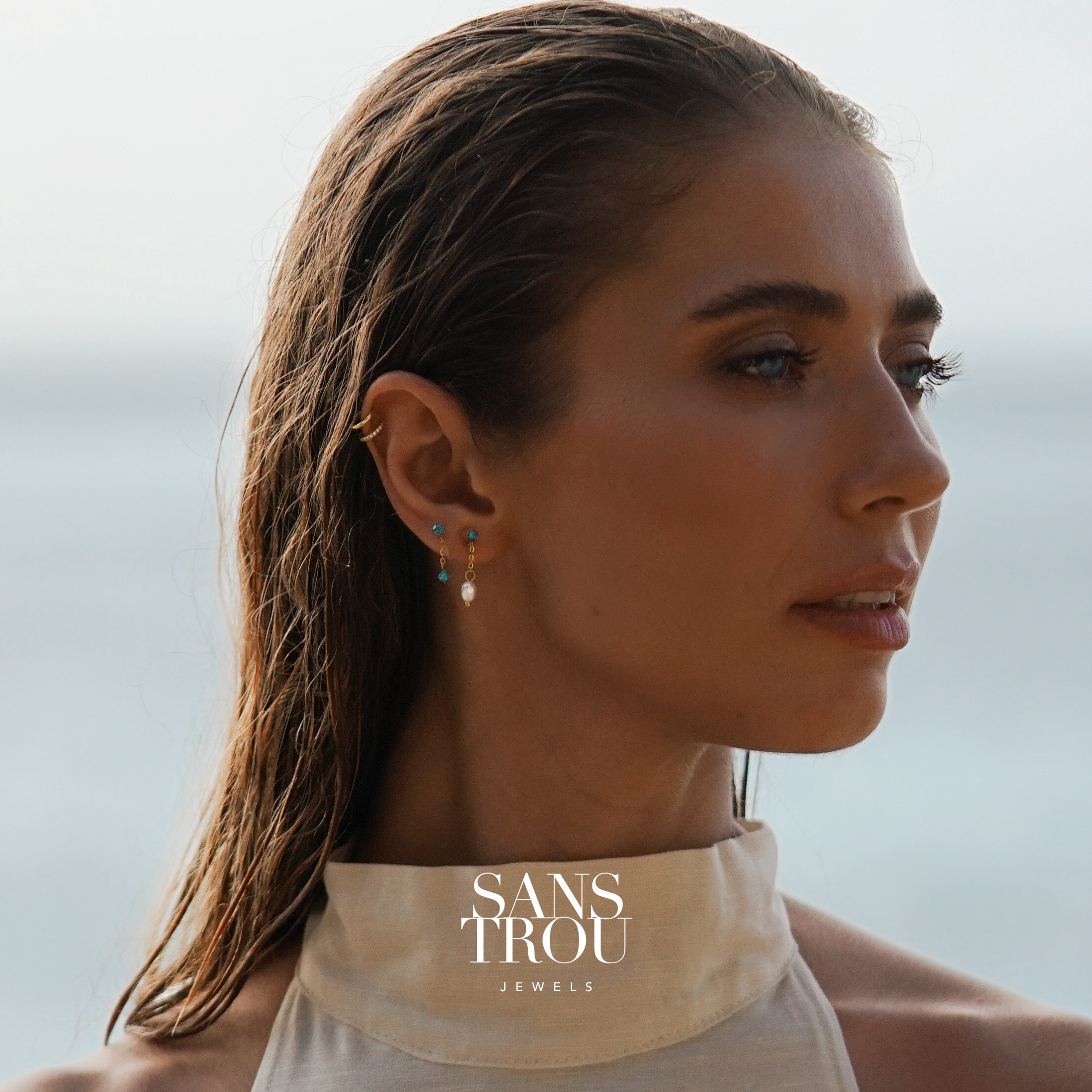 Tatiana Pearl Clip-On Earrings