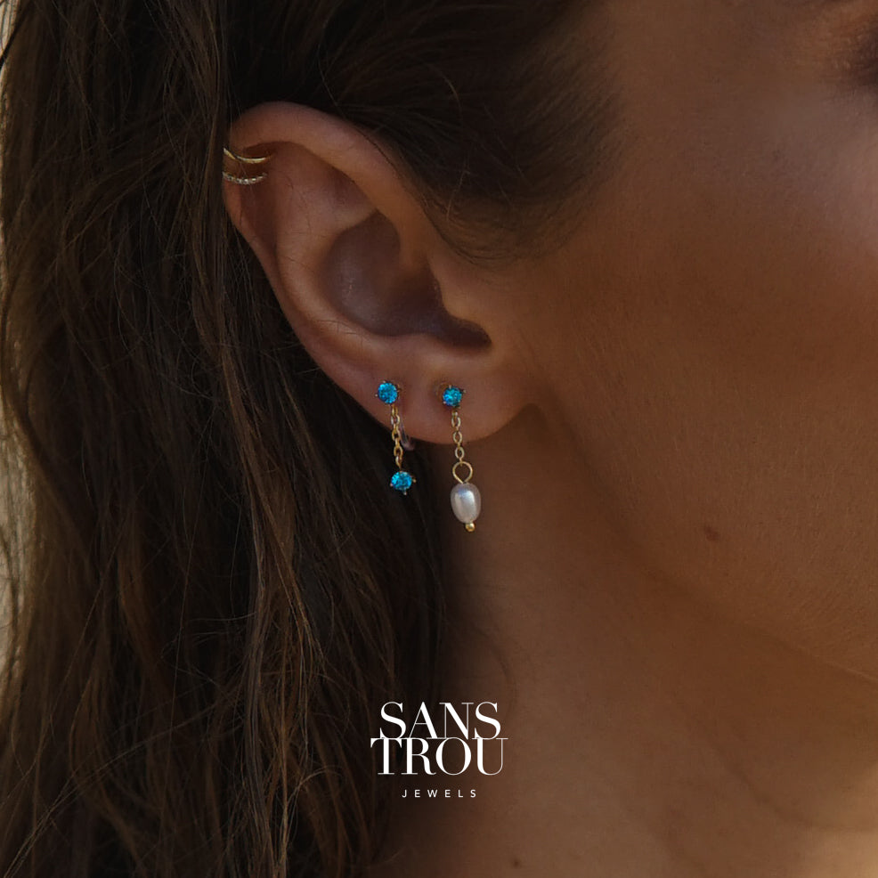 Tatiana Pearl Clip-On Earrings