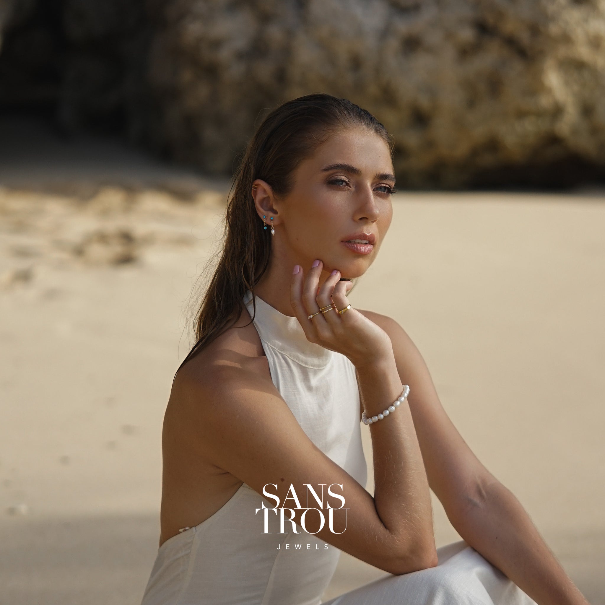 Tatiana Pearl Clip-On Earrings