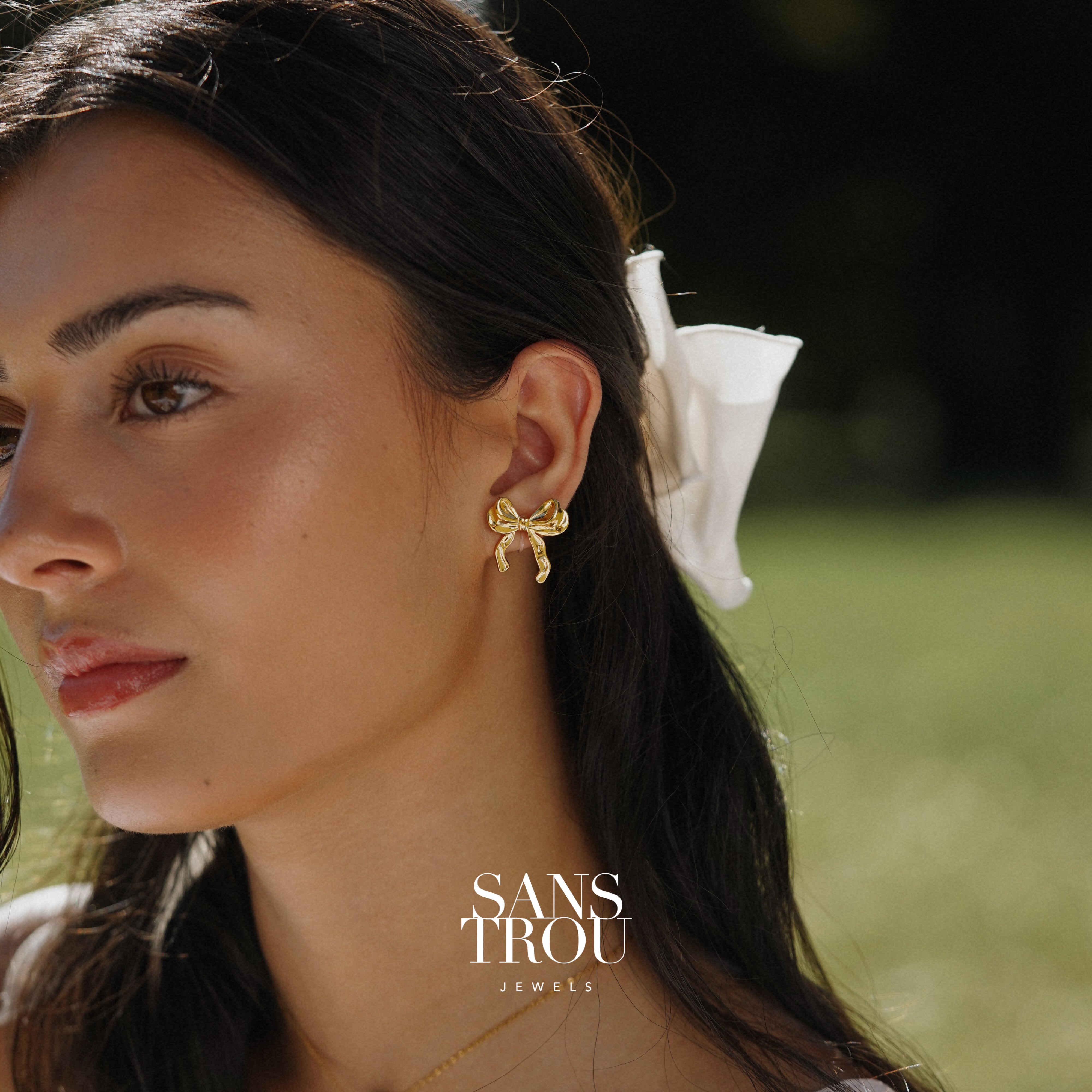 Kora Bow Clip-On Earrings