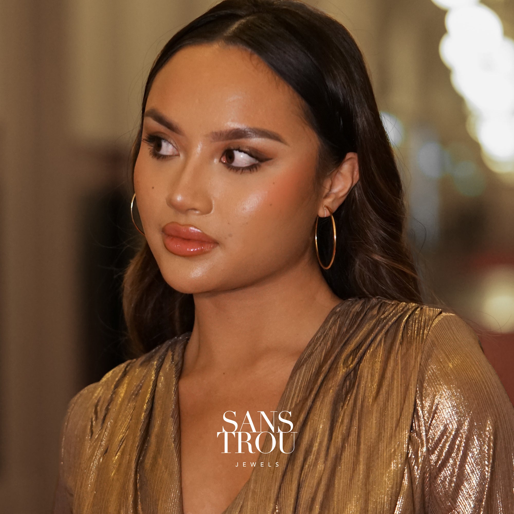 Briar Clip-On Hoop Earrings