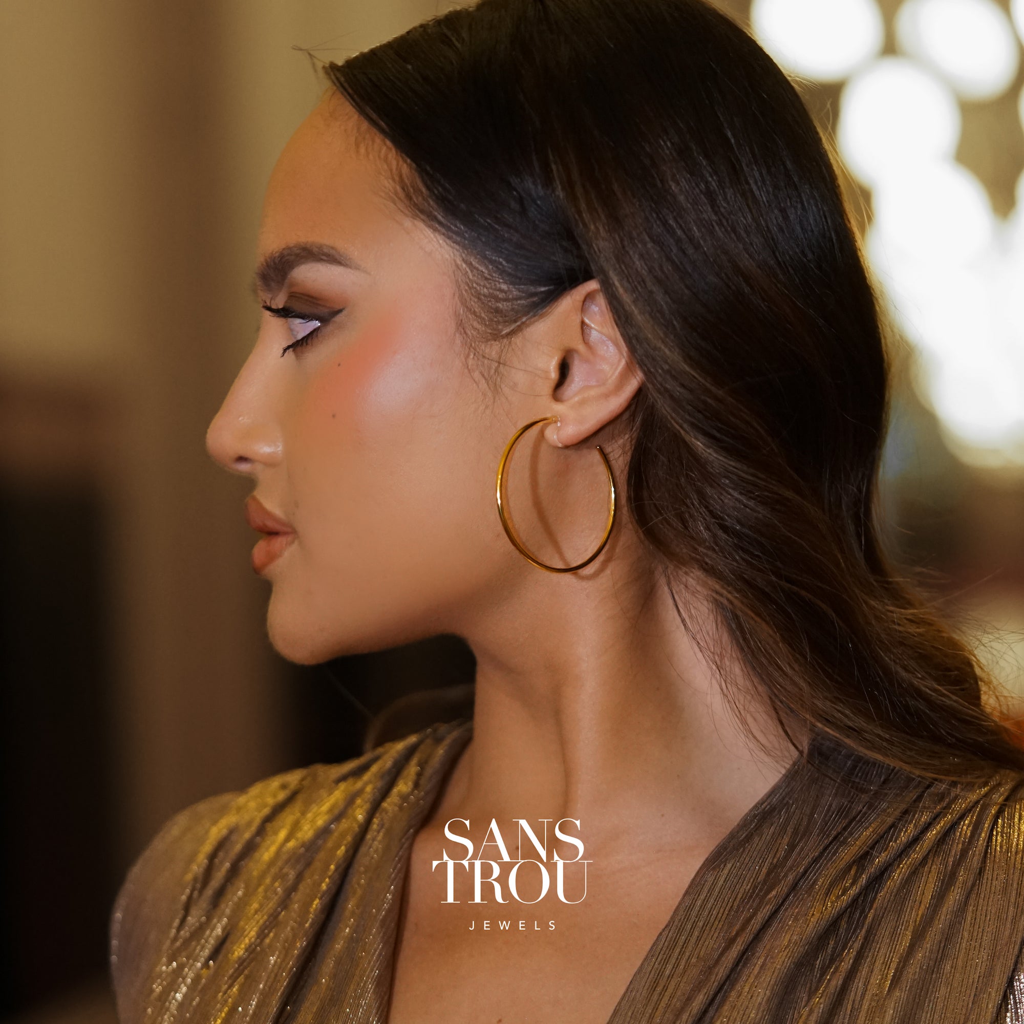 Briar Clip-On Hoop Earrings