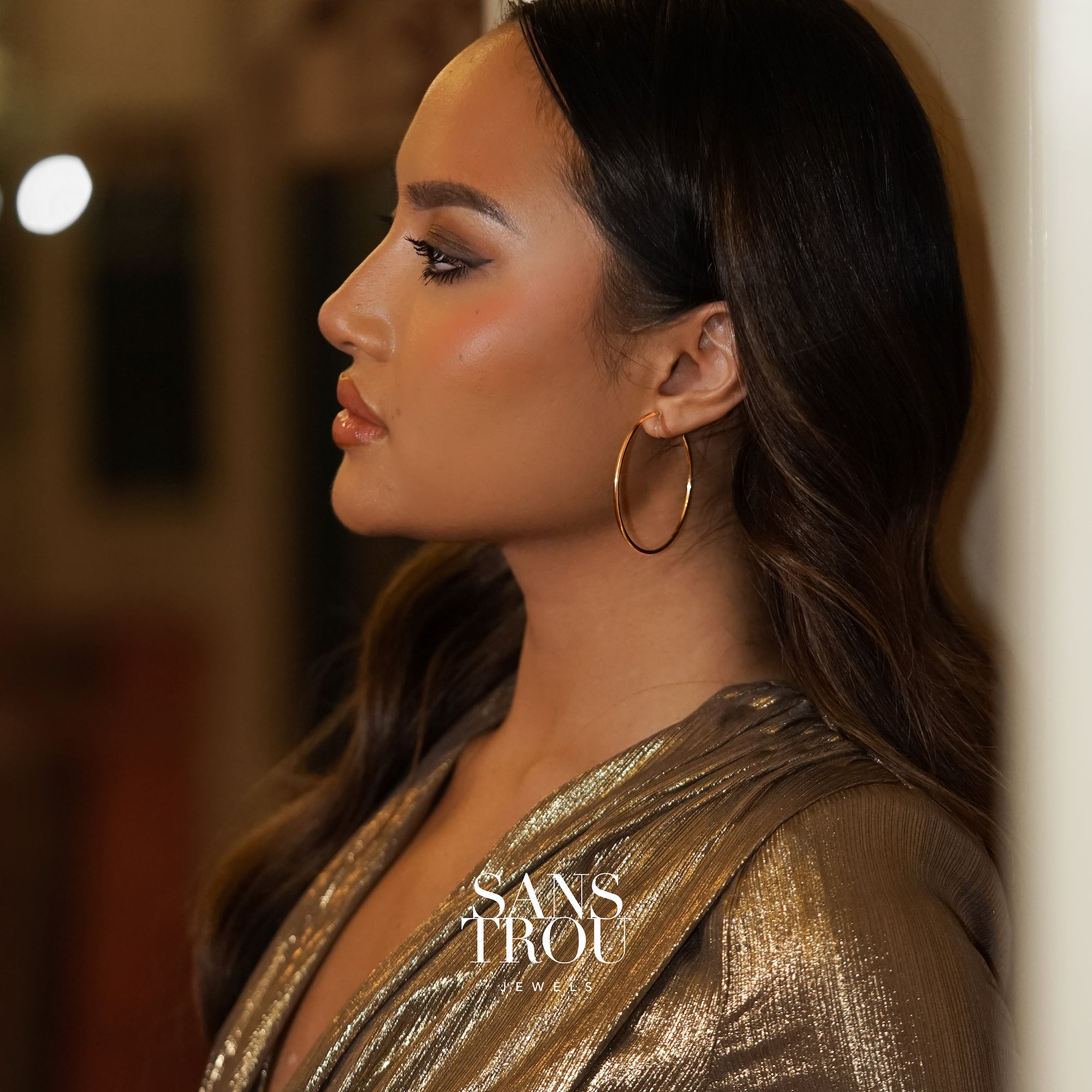 Briar Clip-On Hoop Earrings