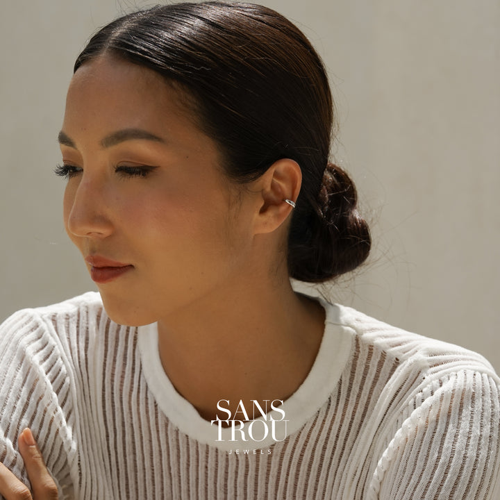 Clarke Ear Cuff - Silver