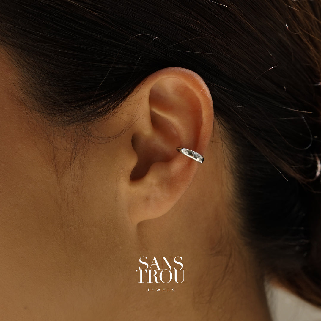 Clarke Ear Cuff - Silver