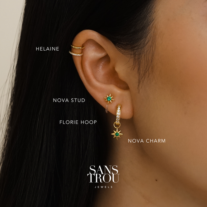 Kaia Clip-On Huggie Earrings