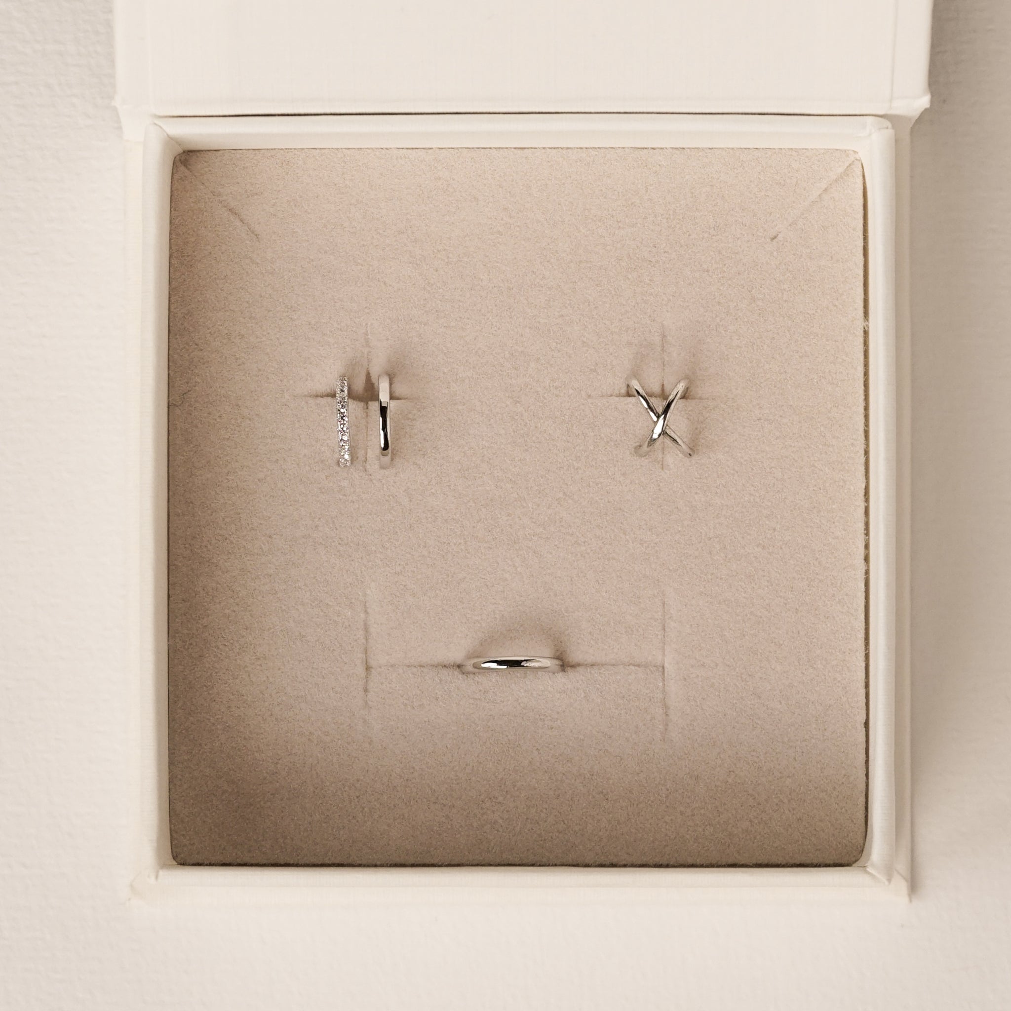 Helix Ear Cuff Set - Silver