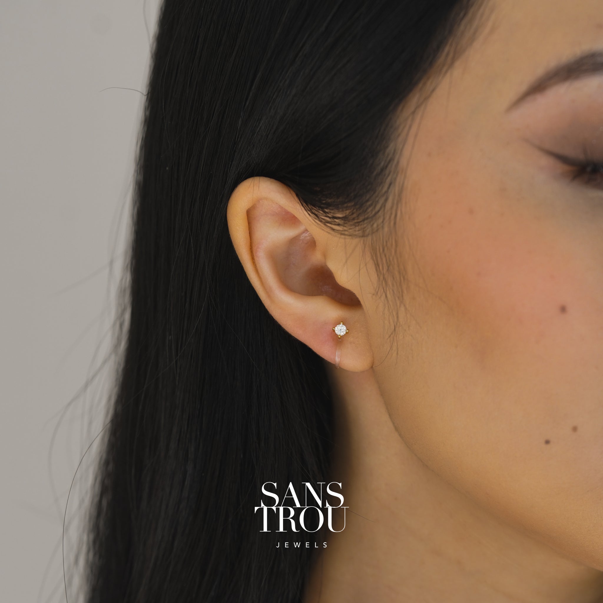 Codi Clip-On Stud Earrings