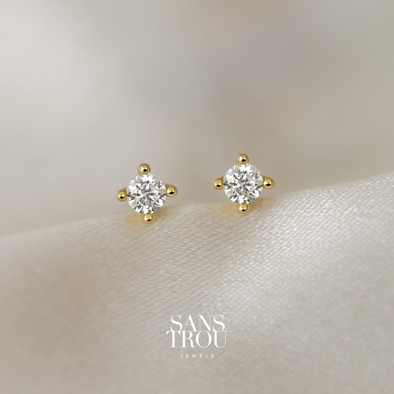 Codi Clip-On Stud Earrings