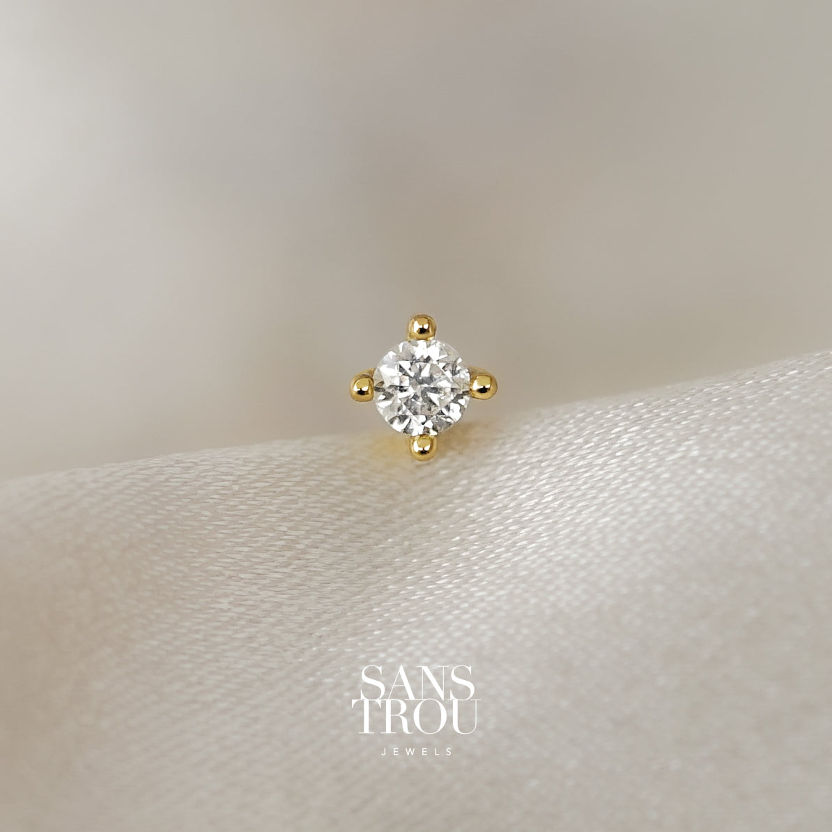 Codi Clip-On Stud Earrings