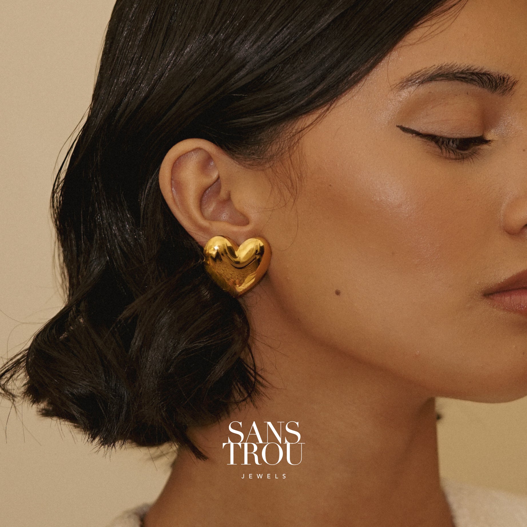 Large CLIP HOOPS! – Zina Beverly Hills