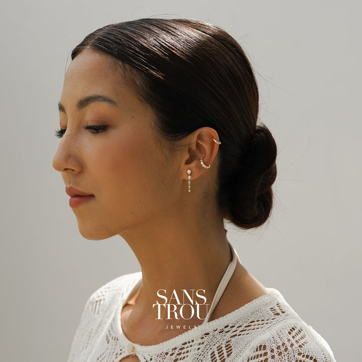 Bezel Clip-On & Ear Cuff Set