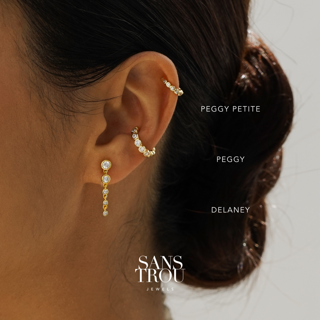 Bezel Clip-On & Ear Cuff Set