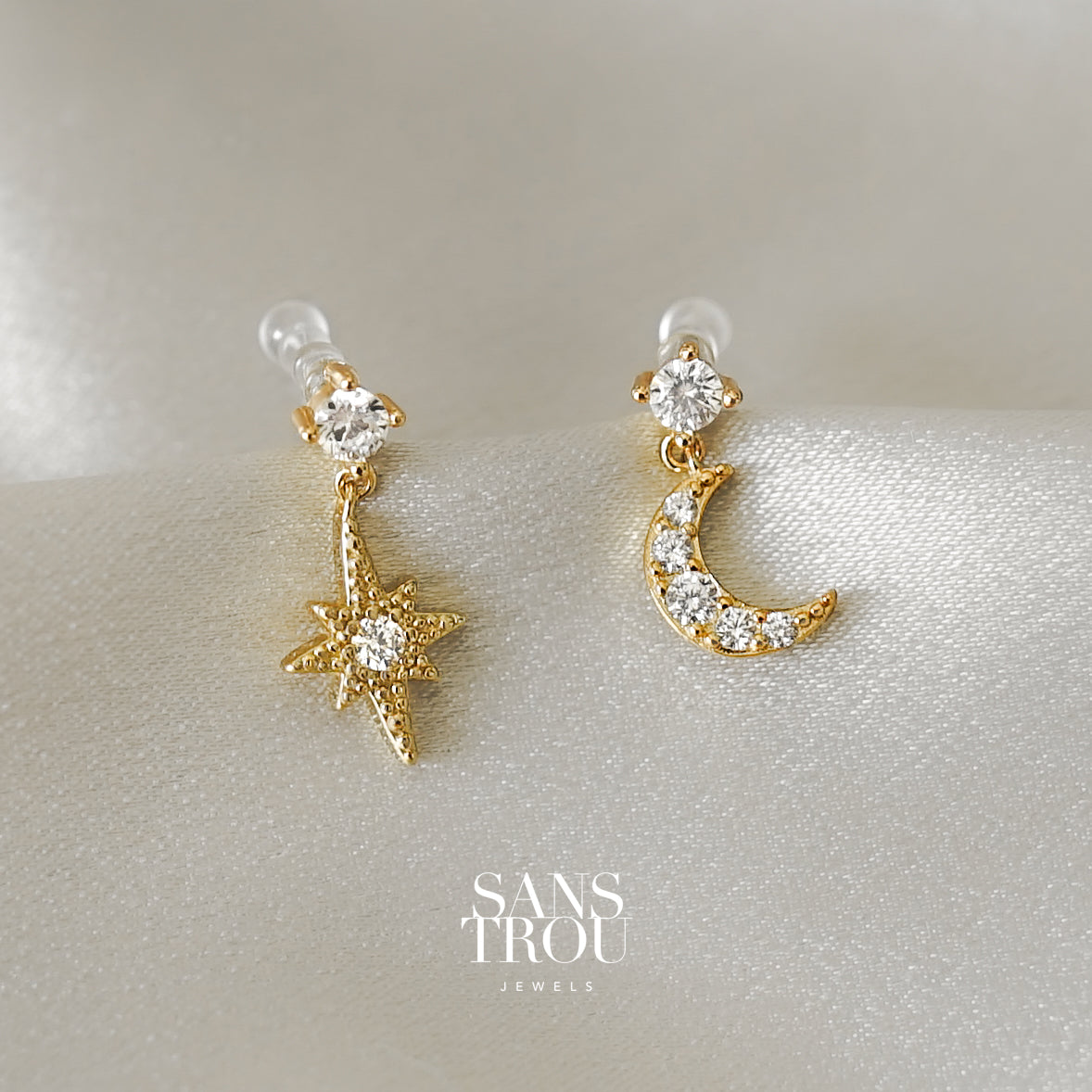 Estella Clip-On Earrings