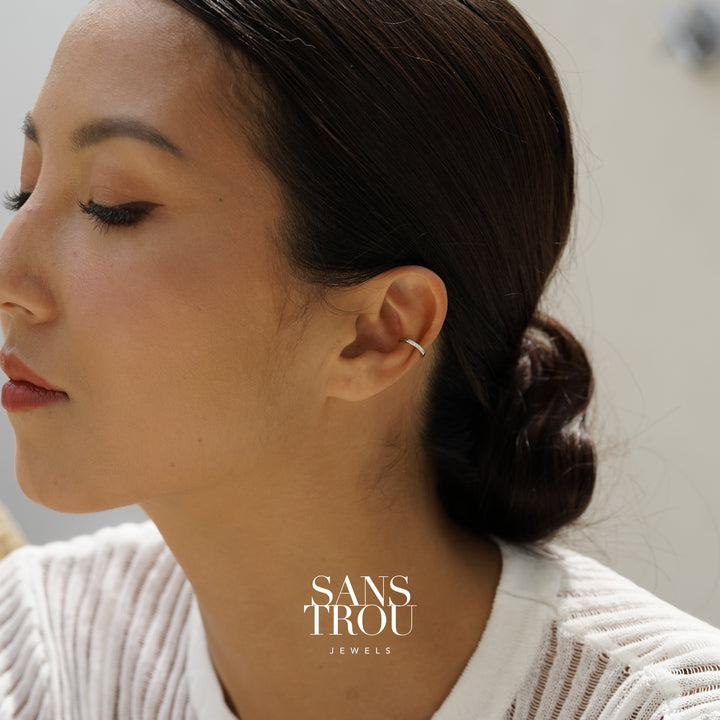 Fallon Ear Cuff - Silver