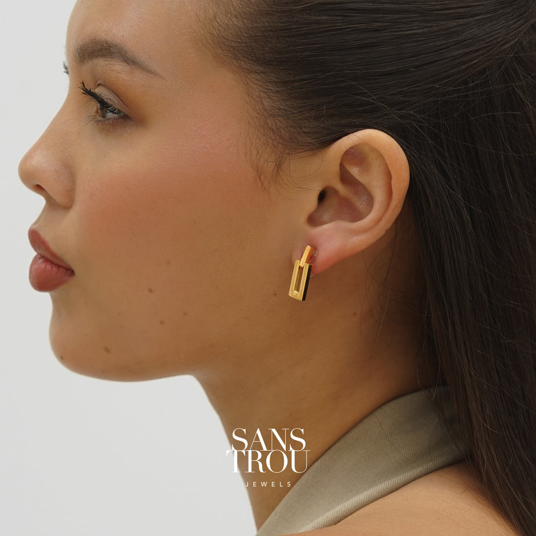 Florence Clip-On Earrings - Classic Clip (L)