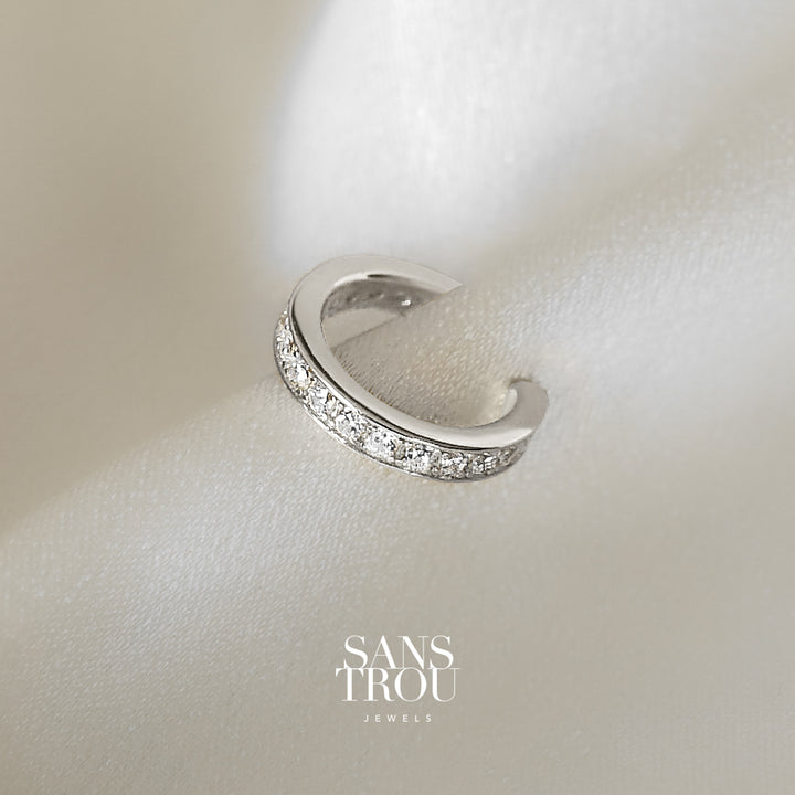 Florie Ear Cuff - Silver