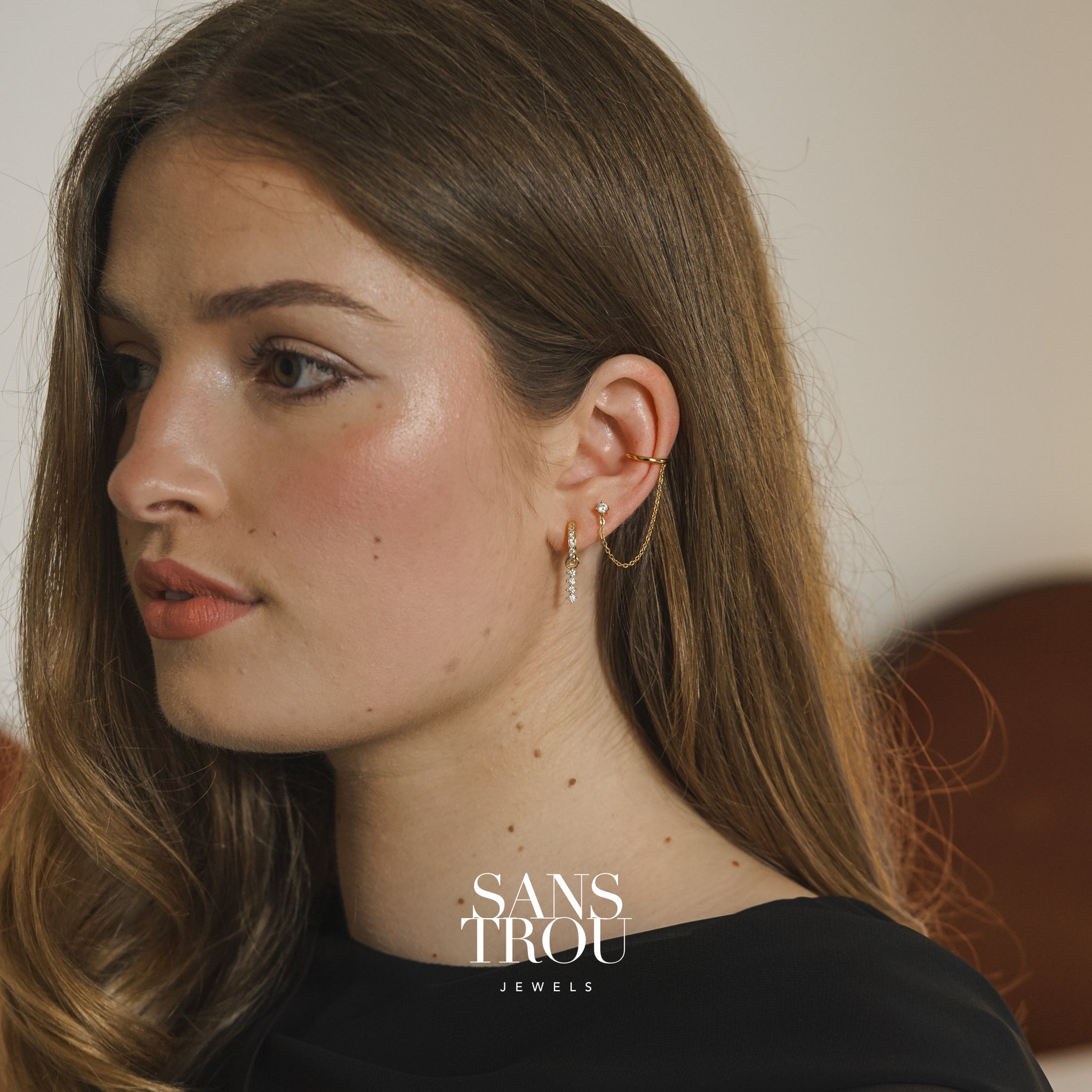 Gigi Hoop Charm - Single