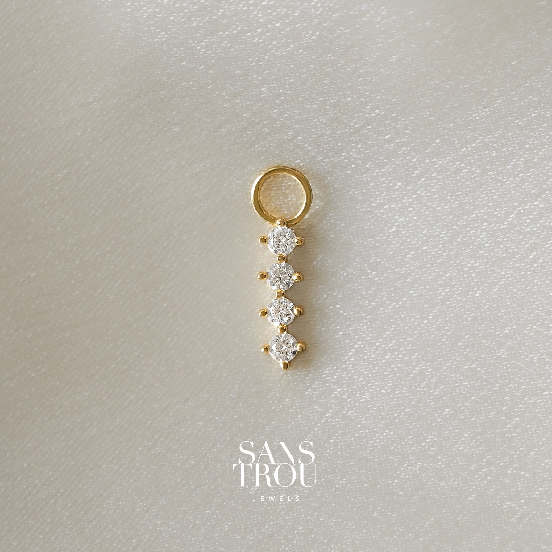 Gigi Hoop Charm - Single