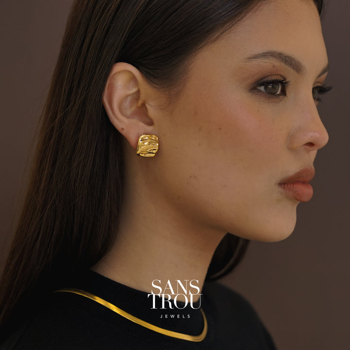 Golda Clip-On Earrings