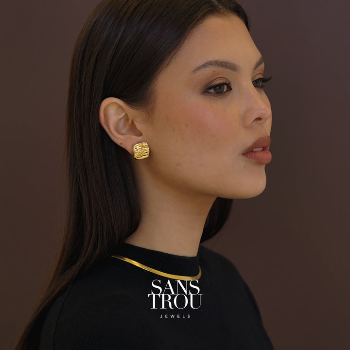 Golda Clip-On Earrings