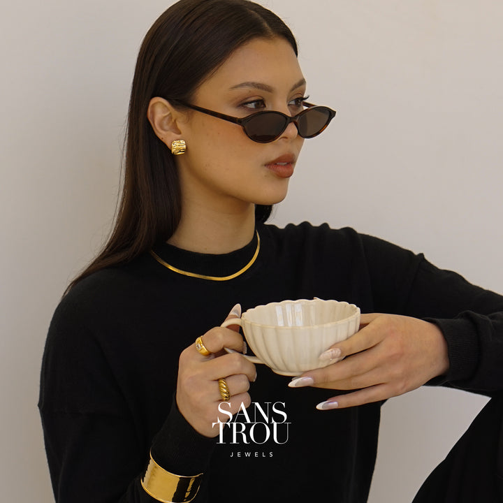 Golda Clip-On Earrings