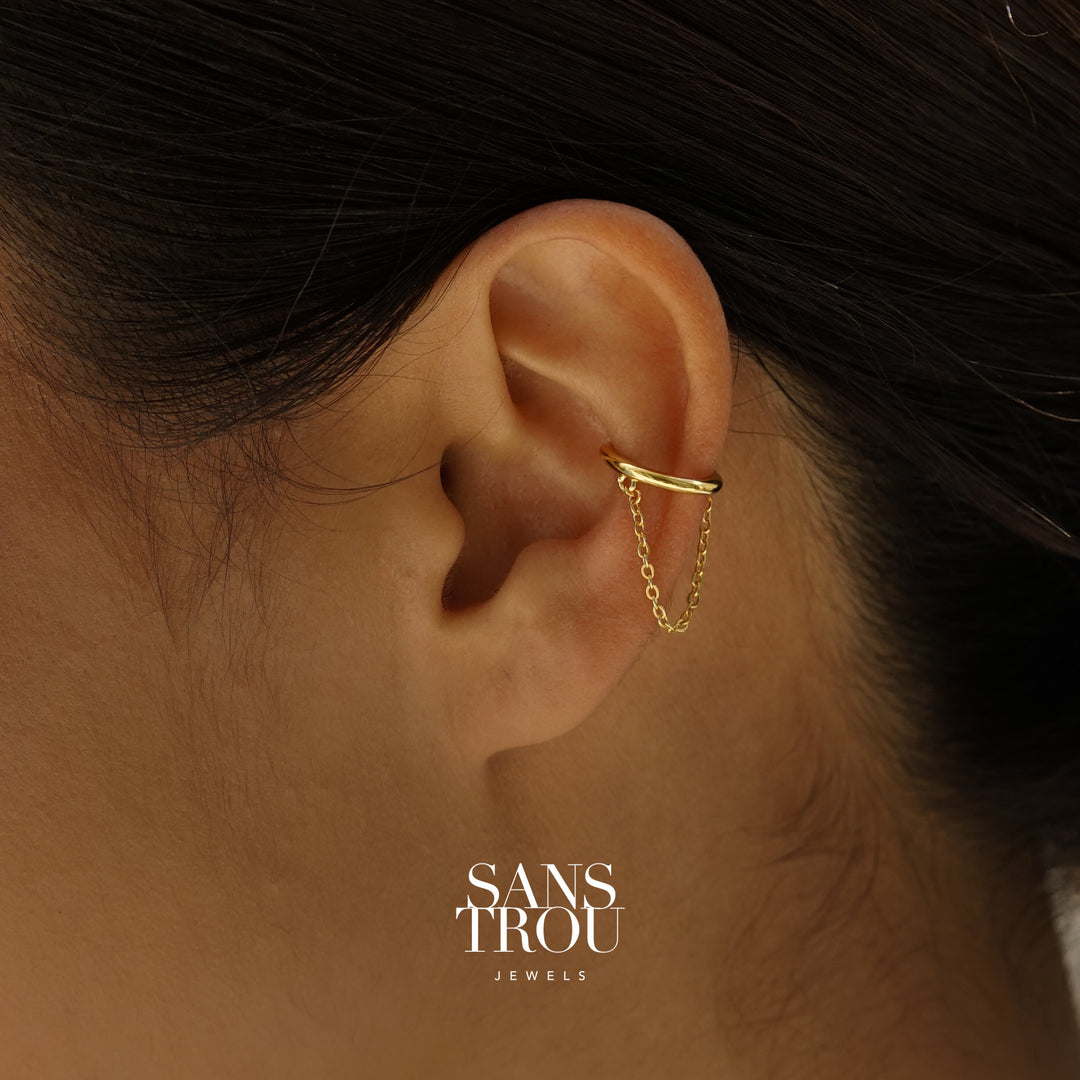 Gwynne Chain Ear Cuff