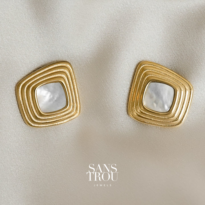Ilsa Clip-On Earrings - Spring Clip