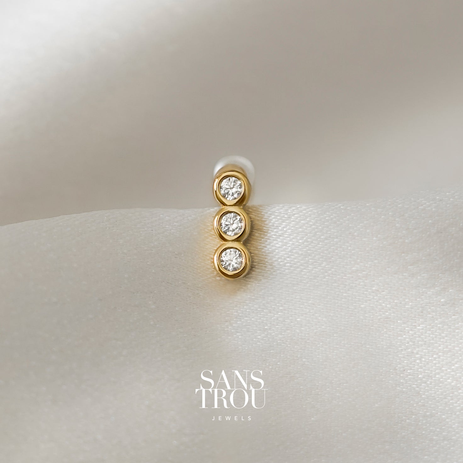 Jaida Clip-On Stud Earrings