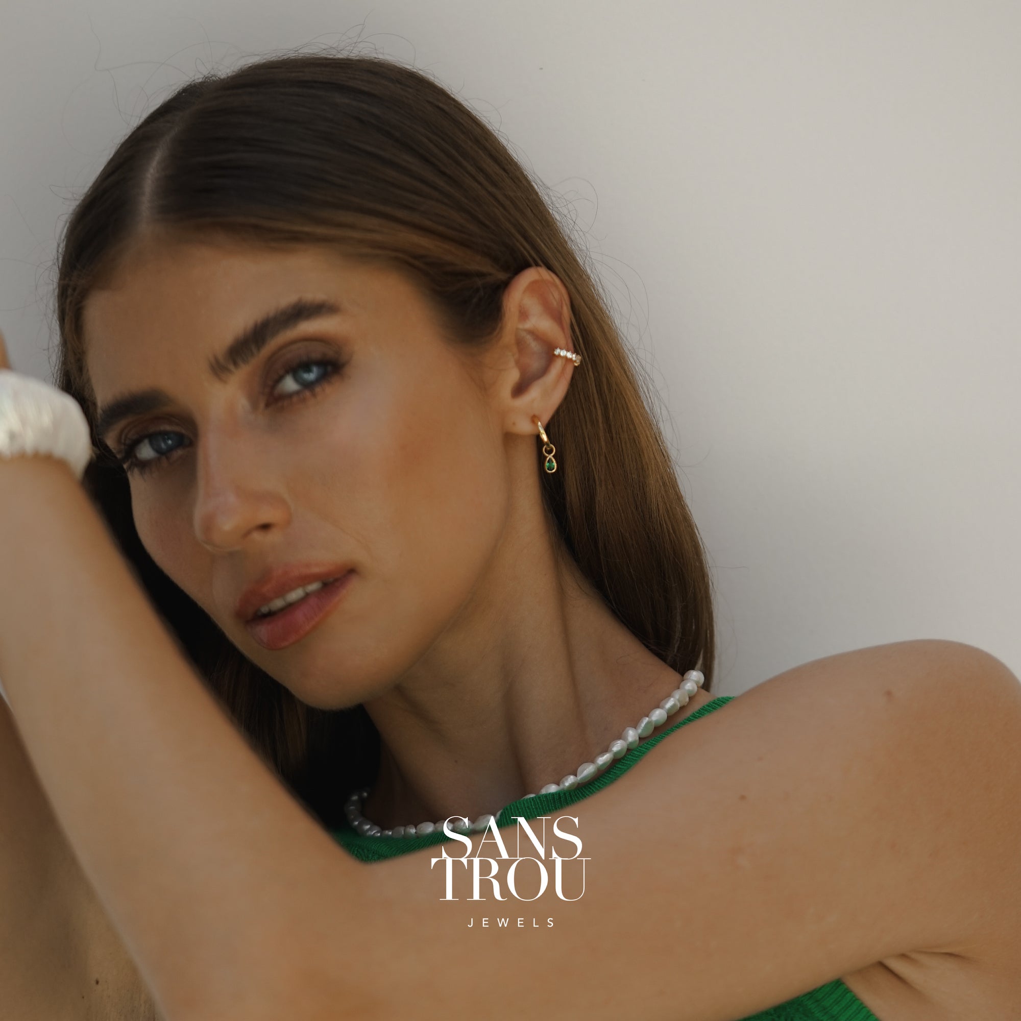 Myah Hoop Charm - Single