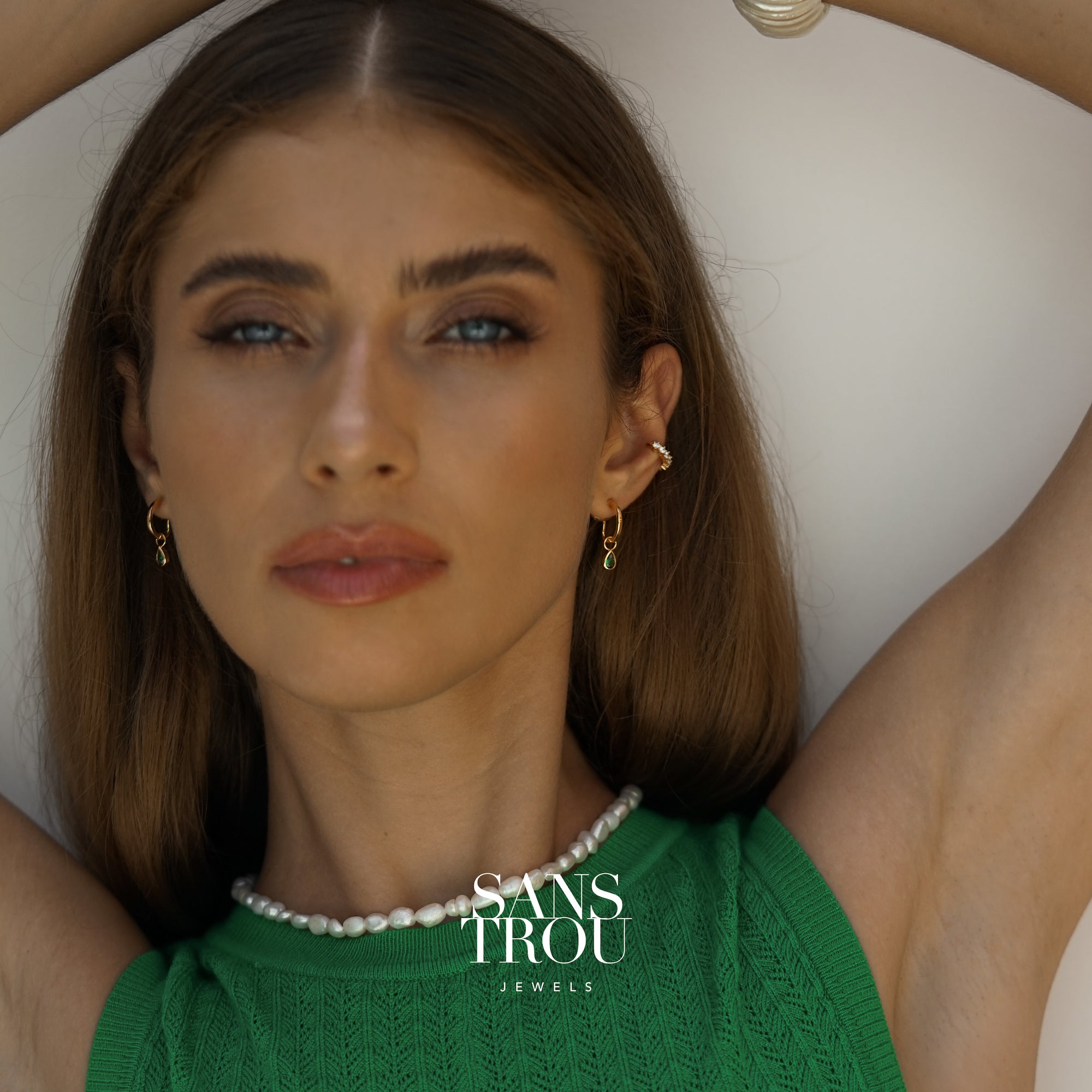 Myah Hoop Charm - Single