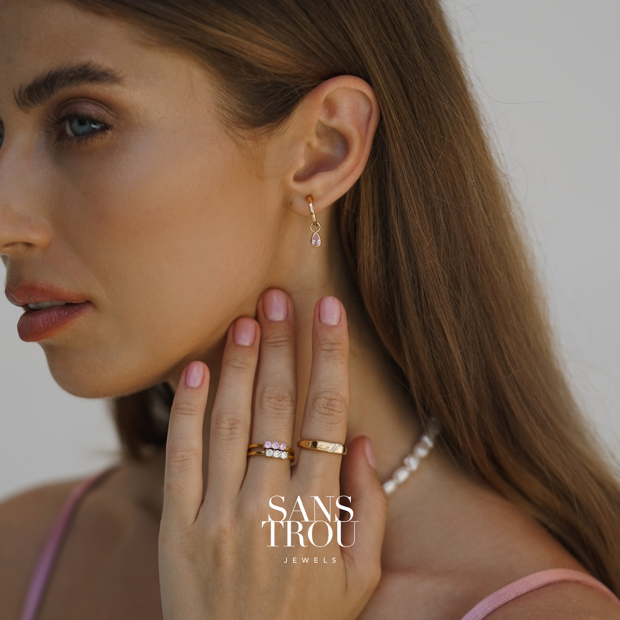 Kaia Clip-On Huggie Earrings