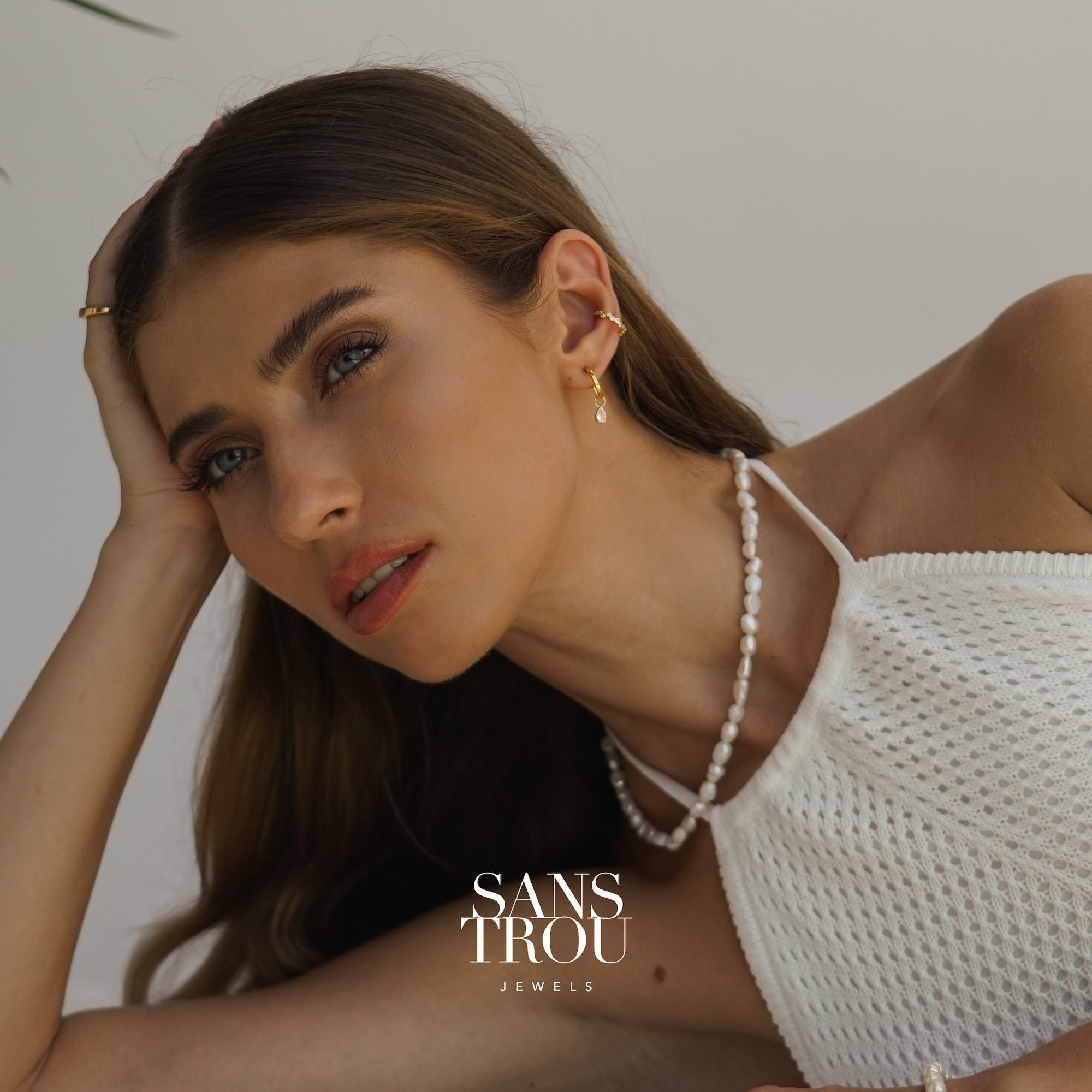 Kaia Clip-On Huggie Earrings