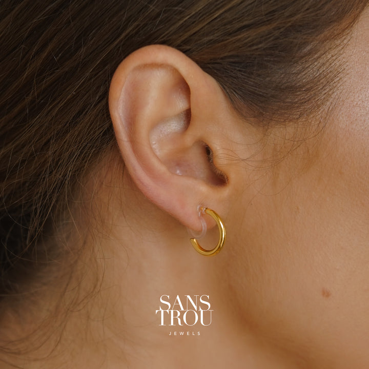 Kehlani Clip-On Hoop Earrings