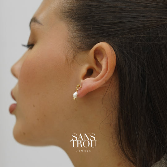 Layla Pearl Drop Earring main image 0