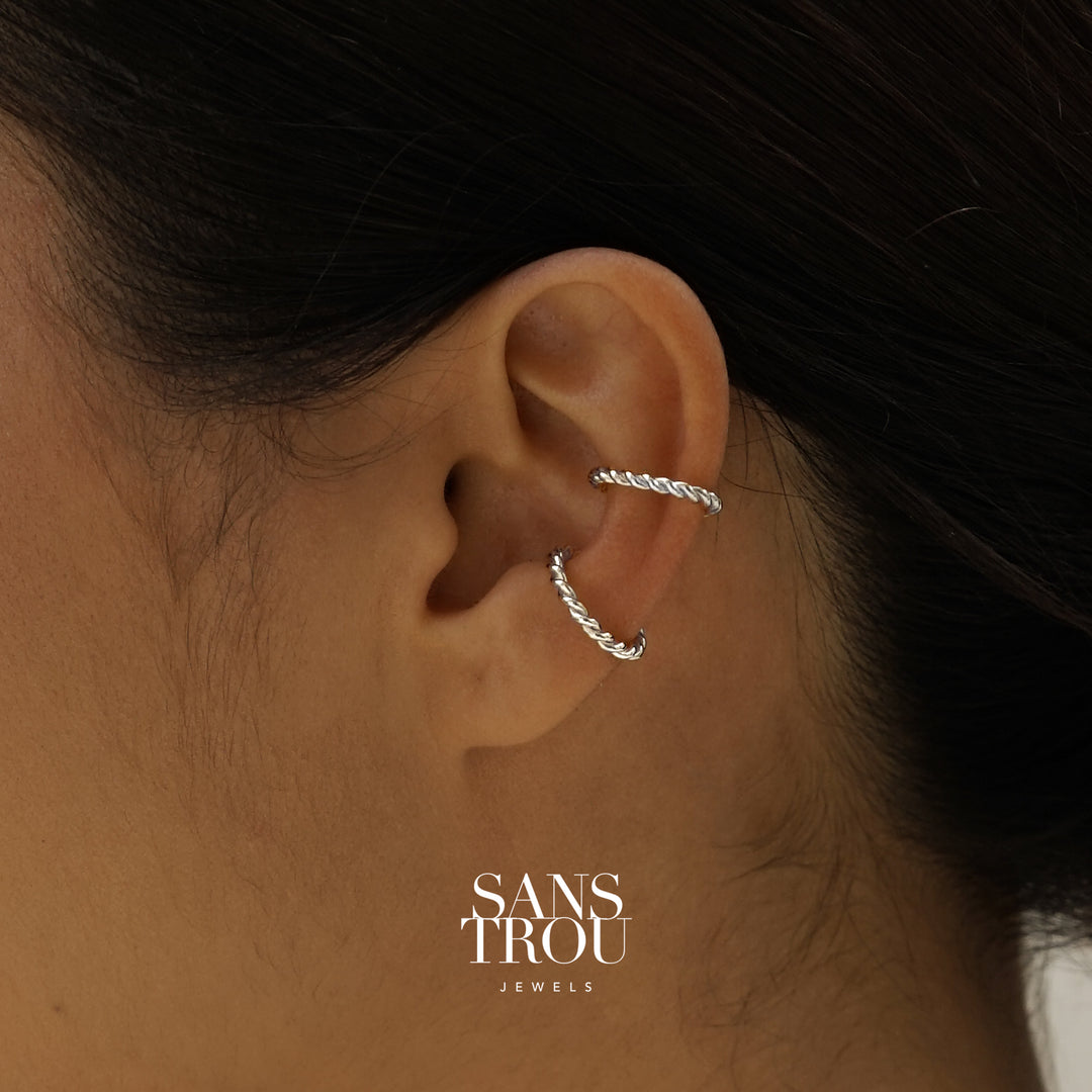 Lucie Ear Cuff - Silver