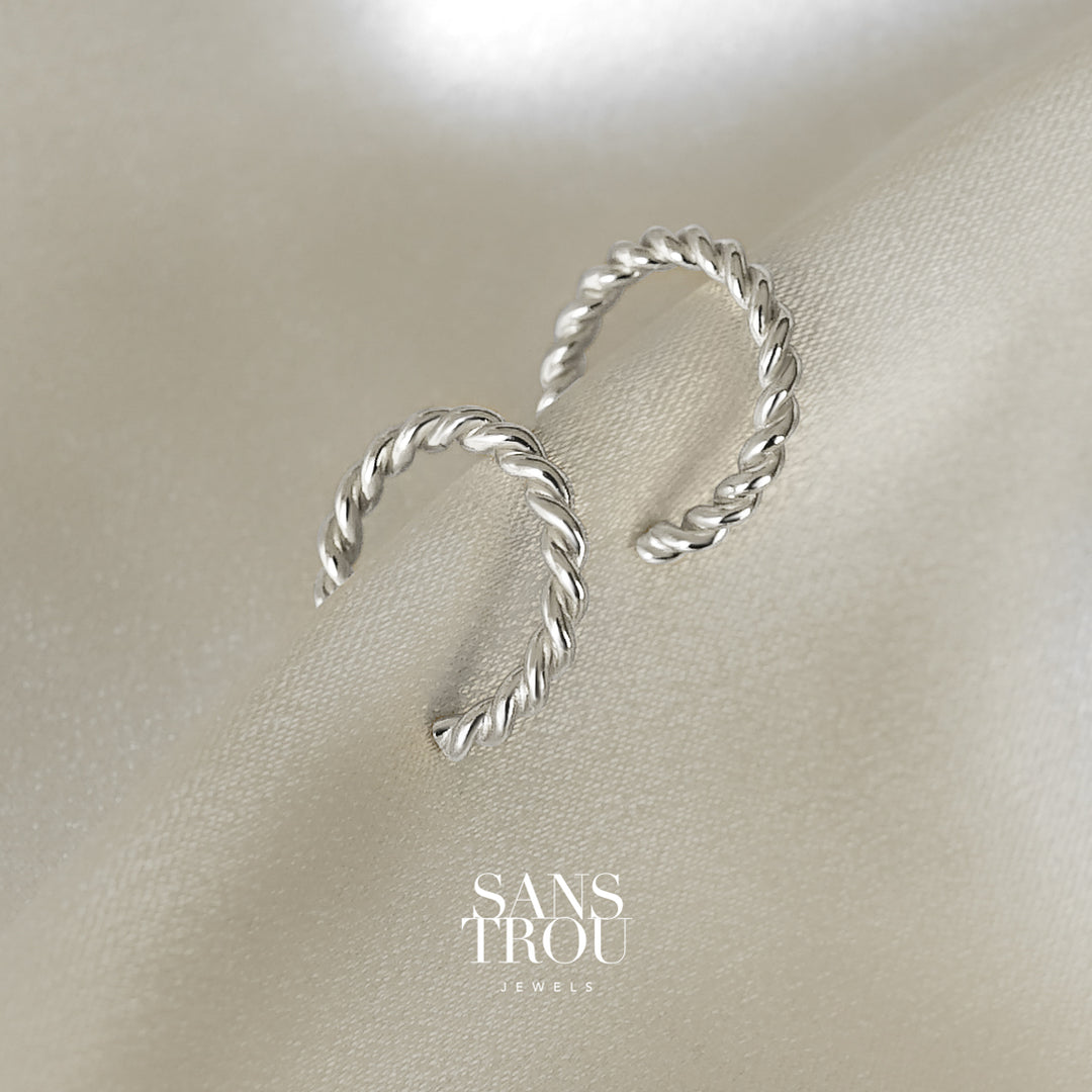 Lucie Ear Cuff - Silver