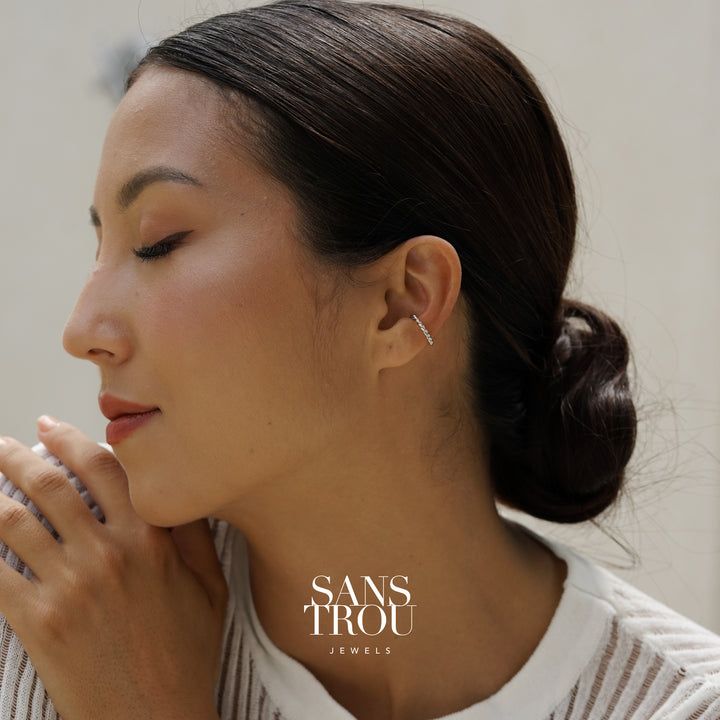 Lucie Ear Cuff - Silver