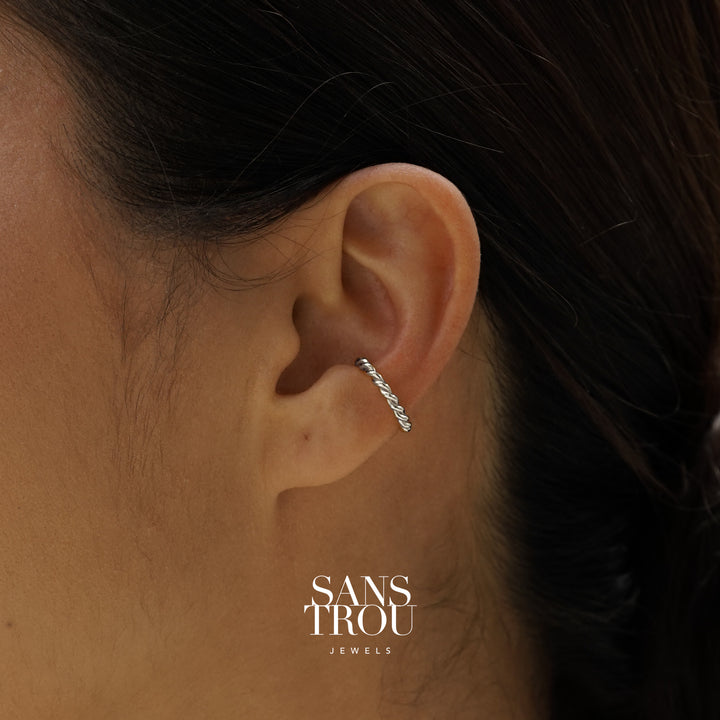 Lucie Ear Cuff - Silver