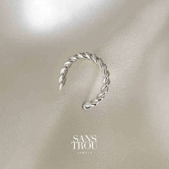 Lucie Ear Cuff - Silver